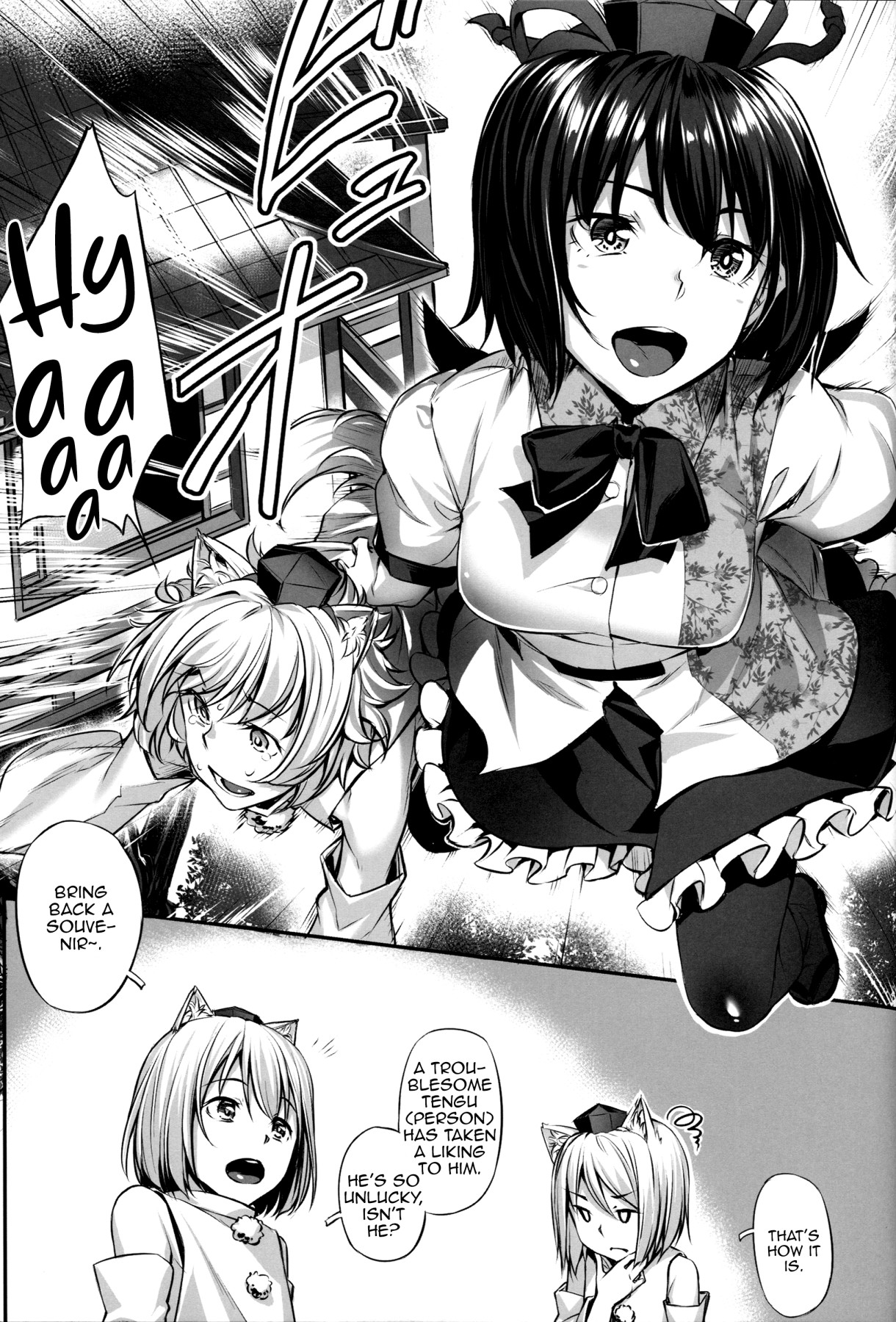 Hentai Manga Comic-Tengu-sama's Day Off-Read-6